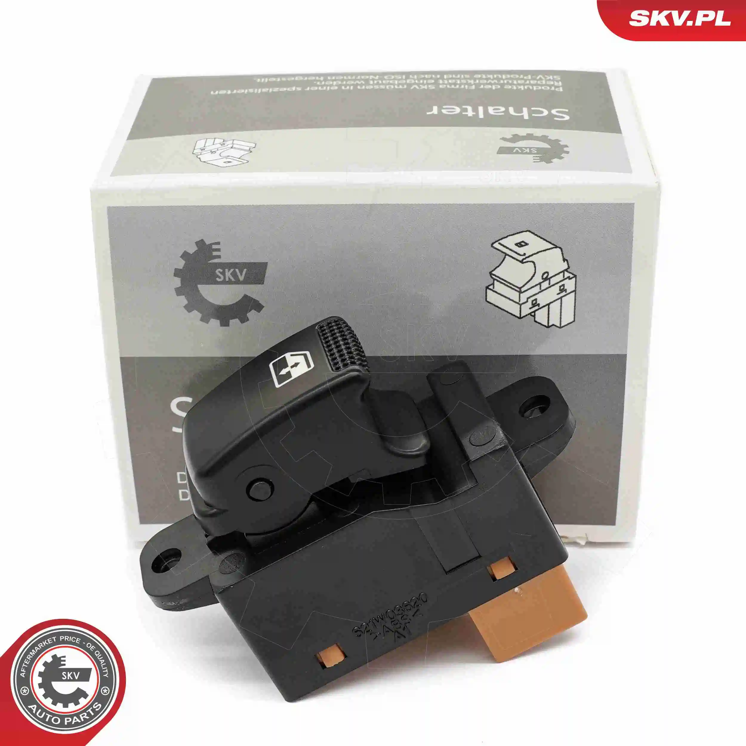 Switch, window regulator